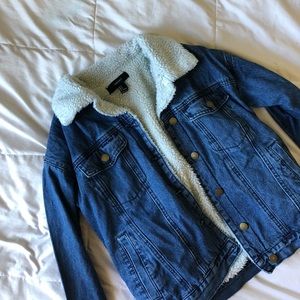 Sherpa Denim Jacket
